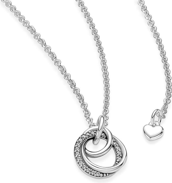 Actual product image Pandora Necklace family forever (Sterling silver 925, 60 cm)