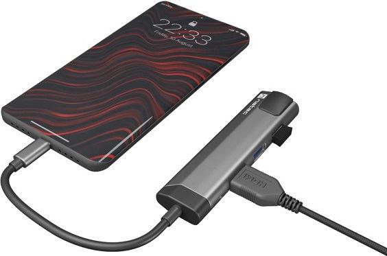 Actual product image Genesis NATEC Multiport Fowler Go USB-C (USB-C, 2 Ports)