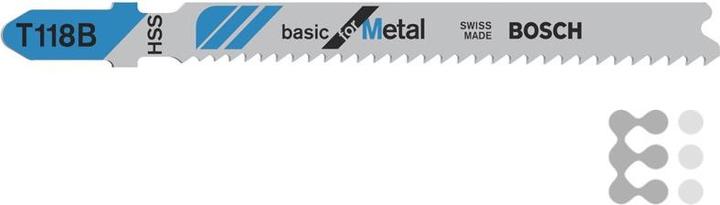 Produktbild Bosch Professional Zubehör Stichsägeblatt T 118 B Basic for Metal, 5er-Pack