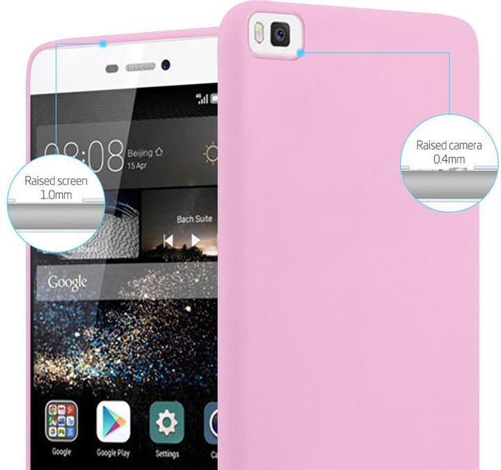 Actual product image Cadorabo TPU Candy Cover (Huawei P8)