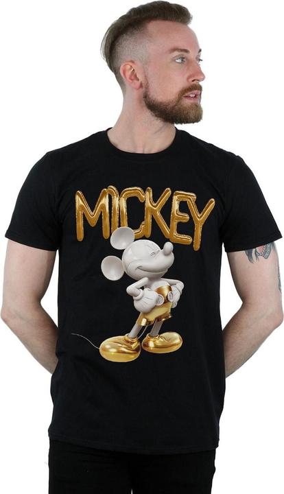 Immagine prodotto Disney Mickey Mouse Gold Statue Maglietta Uomo (S)