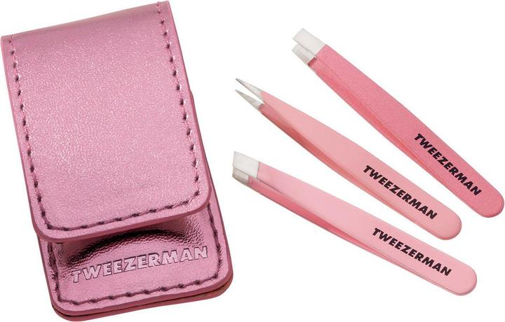 Tweezerman Micro Mini pince à épiler rose