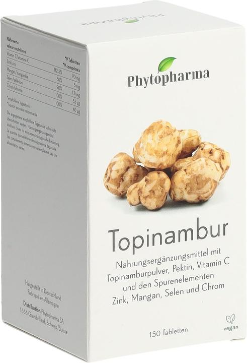 Immagine prodotto Phytopharma Topinambur (150 Pezzo/i, Pillole, 160 g)