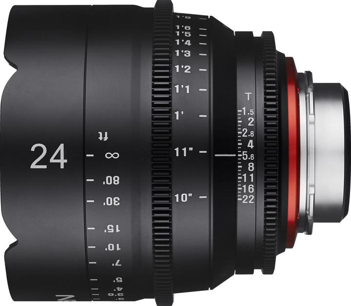 Actual product image Samyang XEEN 24mm T1.5 FF CINE PL (PL, full size, APS-C / DX)