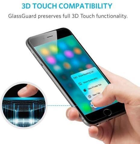 Produktbild Ueli Express iPhone SE / 8 / 7 Displayschutz Panzerglas Casefriendly (1 Stück, Apple iPhone 7, Apple iPhone 8, Apple iPhone SE, Apple iPhone SE (2nd Gen), Apple iPhone SE (3rd Gen))