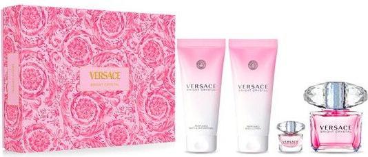 Versace Bright Crystal Spring 2023 Eau de Toilette 90 / Body Lotion Body Smoother / Mini