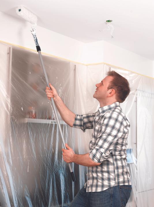 Image du produit tesa Film de masquage EASY COVER Premium pour les travaux de peinture, dérouleur inclus (550 mm)