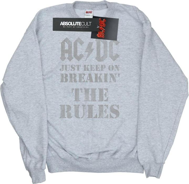 Produktbild AC/DC Just Keep On Breaking The Rules Sweatshirt Mädchen (152, 158)