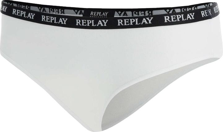 Produktbild Replay Unterhose Damen-Slip mit Logo-Bund 2er Pack (XL, 2er Pack)