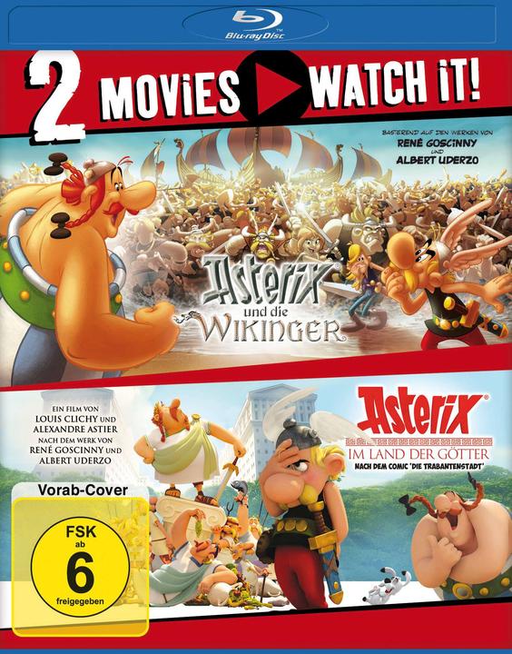 Produktbild Asterix und die Wikinger / Asterix im Land d. Götter - BR (Blu-ray, 2016, Deutsch)