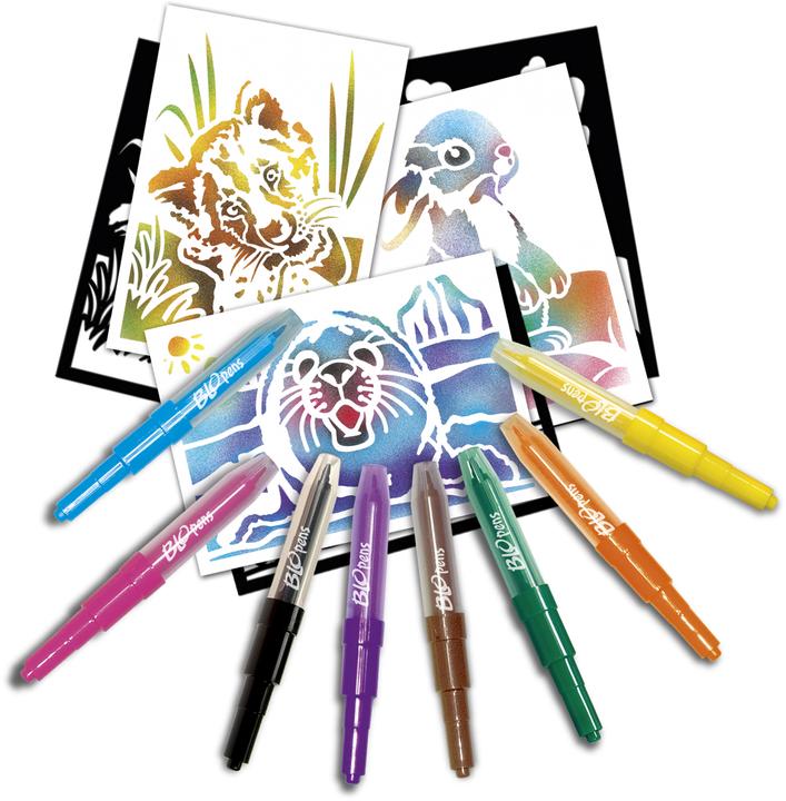 Immagine prodotto Blopens Set di penne spray per bambini animali