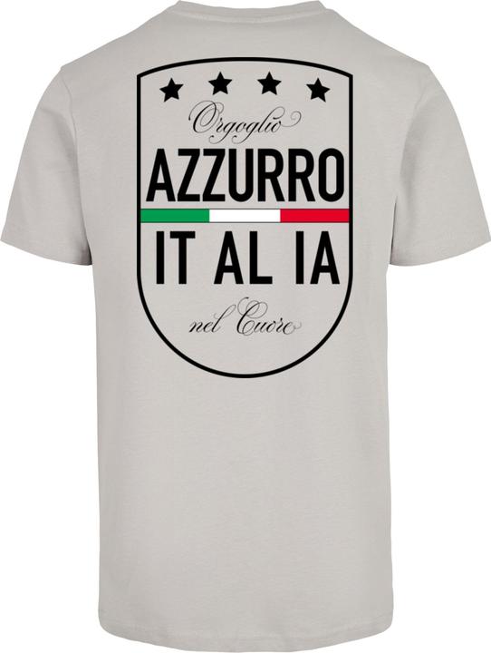 Actual product image Mister Tee MisterTee Azurro Italia Crest Tee - 166913 (XL)