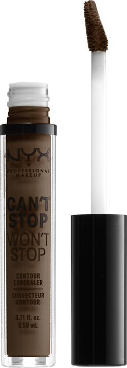 NYX Professional Make-Up Can't Stop Won't Stop - Contour Concealer Deep Walnut (22.7 Wallnut)