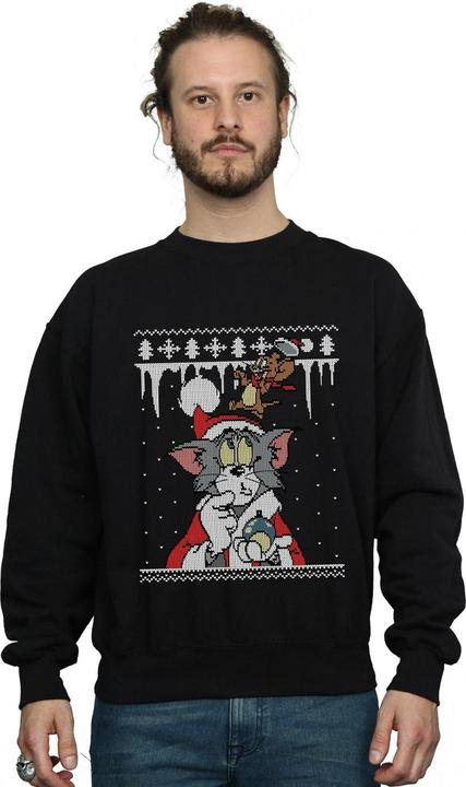 Produktbild Tom & Jerry Christmas Fair Isle Sweatshirt (S)