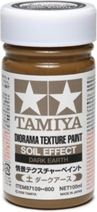 Actual product image Tamiya Diorama Texture Paint Dark Earth