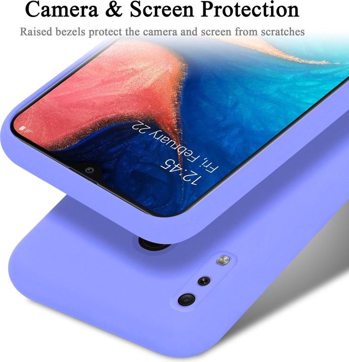 Immagine prodotto Cadorabo Copertura della cassa del silicone liquido TPU (Samsung Galaxy A20, Samsung Galaxy M10s, TCL A30)