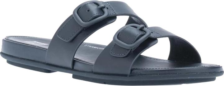Actual product image Fitflop Womens/Ladies Gracie Leather Double Buckle Sandals (36)