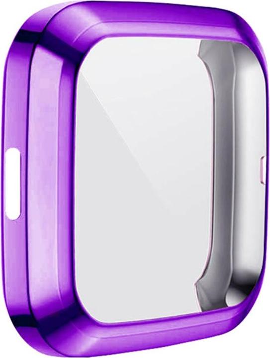 Actual product image Cover-Discount Fitbit Versa 2 - Rubber Protection Case purple