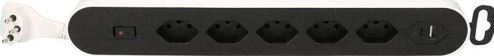 Image du produit Max Hauri ligne de conception (5 x, Type 13, USB-A, USB-C, 2.20 m)