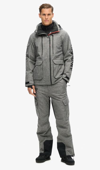 Produktbild Superdry SKI PEAK RESCUE JACKET Heren Wintersportjas - Dark Grey Marl - Maat 2XL (XXL)