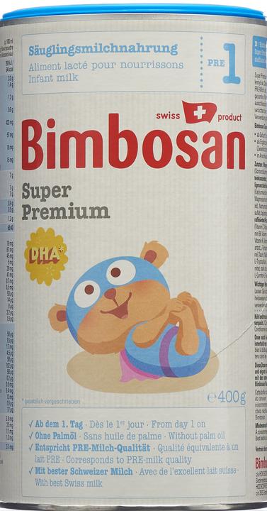 Bimbosan Super Premium 1 (400 g, dès la naissance)