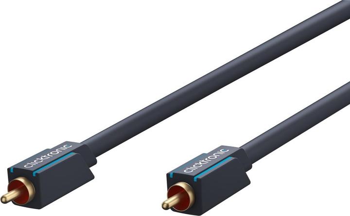 Produktbild clicktronic Cinch-Koaxialkabel (0.50 m, Cinch)