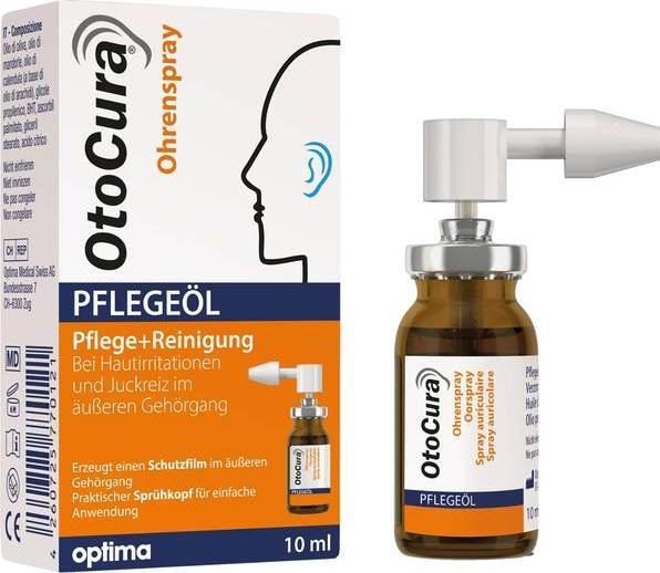 Produktbild OtoCura Ohrenspray Pflegeöl (10ml)