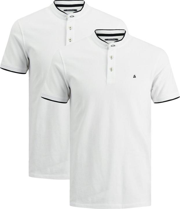 Produktbild Jack & Jones 2er Pack Paulos Mao Poloshirt (XXL)