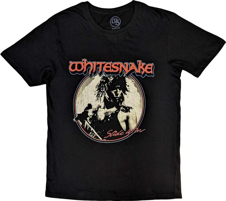 Actual product image Whitesnake Unisex Adult Slide It In Cotton T-Shirt (XXL)