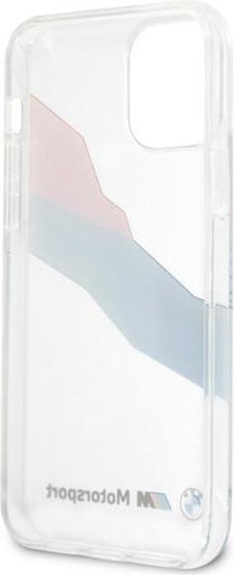 Image du produit BMW Étui BMHCP12LSKTGT iPhone 12 Pro Max 6,7" transparent hardcase Motorsport Tricolor (Apple iPhone 12 Pro Max)