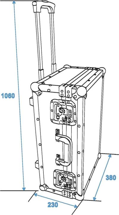 Produktbild Omnitronic Koffer mit Trolley (Universal)