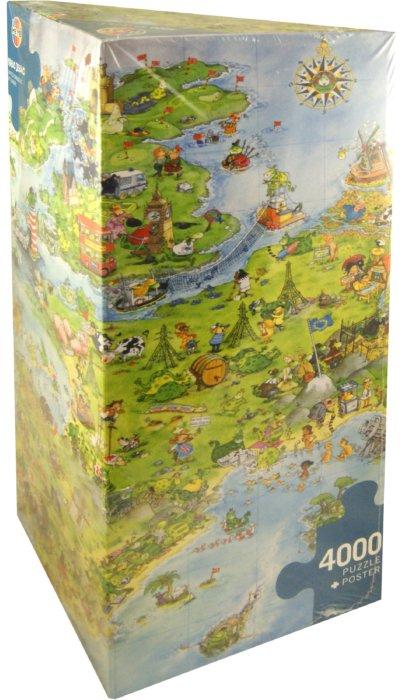 Actual product image Heye Marino Degano: United Dragons of Europe - Triangel (4000 pieces)