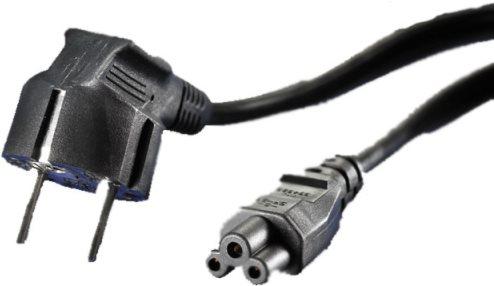 Actual product image Roline Schuko power cable angled (1.80 m)