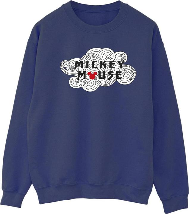 Produktbild Disney Mickey Mouse Swirl Logo Sweatshirt (M)