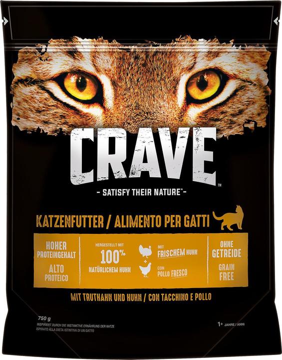 Crave Trockenfutter (Adult, 1 Stk., 750 g)