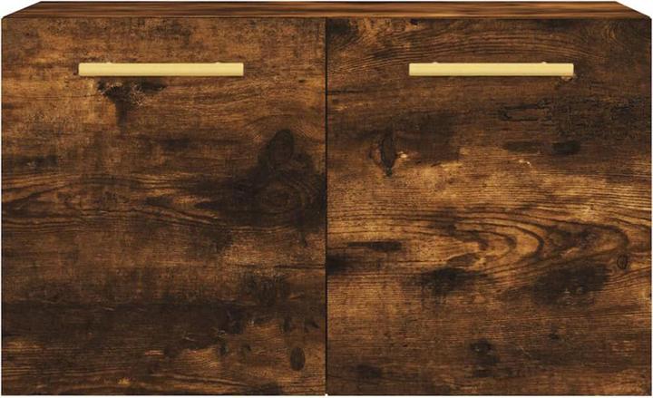 Produktbild VidaXL Wandschrank Räuchereiche 60x36,5x35 cm Holzwerkstoff (60 x 36,5 x 35 cm)