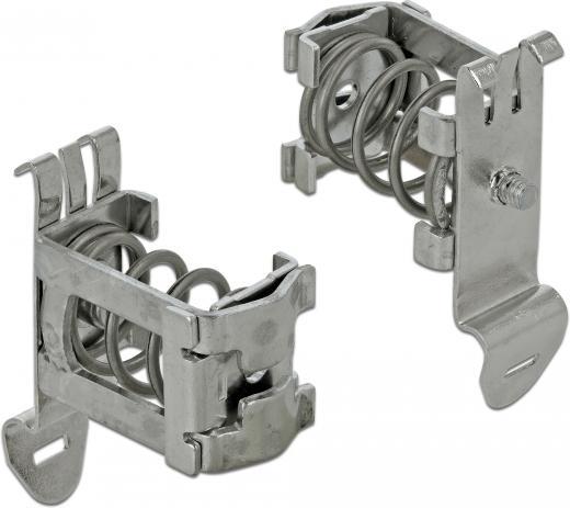 Immagine prodotto Delock Morsetto di schermatura 4 - 13,5 mm per la guida top-hat/DIN Rail