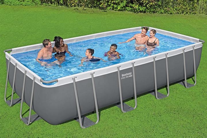 Image du produit Bestway Power Steel Frame Pool Komplett- Set, mit Sandfilteranlage, 549x274x122 (549 x 274 x 122 cm)