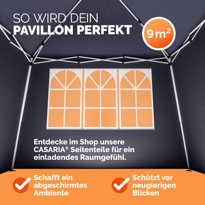 Immagine prodotto Casaria Padiglione pop-up (300 cm, 300 cm)