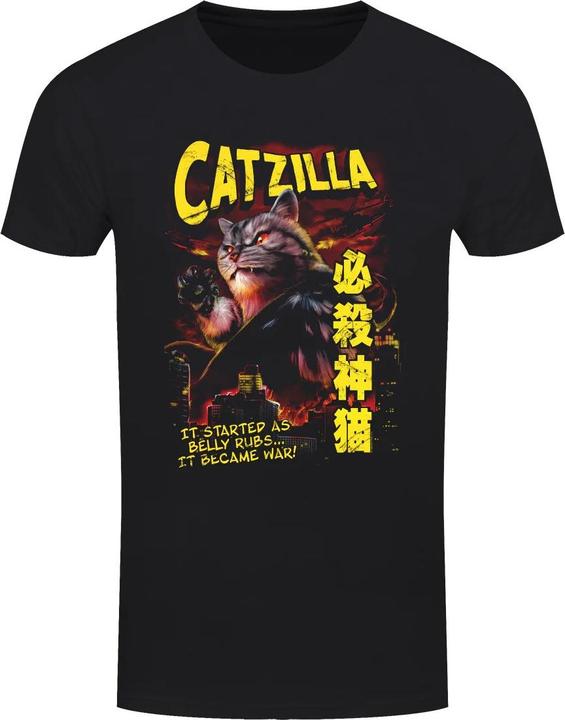 Horror Cats Catzilla TShirt