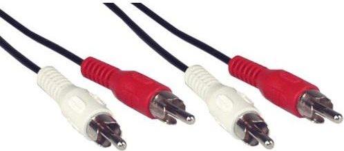 Produktbild InLine 2x RCA – 2x RCA (5 m, Cinch)