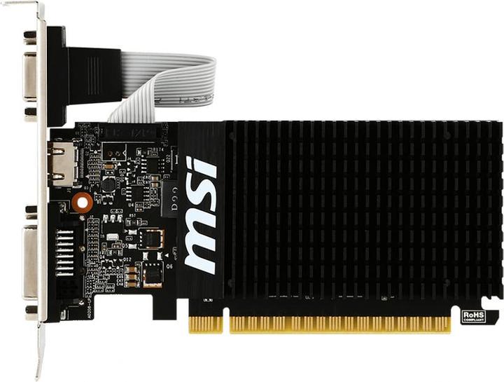MSI GeForce GT 710 2GD3H LP (2 Go)