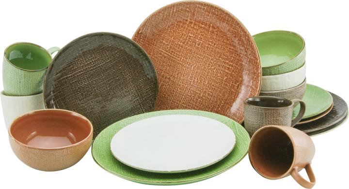 Actual product image CreaTable CANVAS Mediterranean (16 Piece)