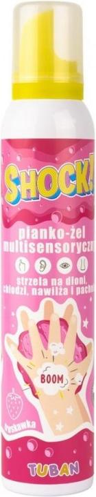Image du produit Tuban SHOCK ! Multisensoryczny pianko-żel Truskawkowy