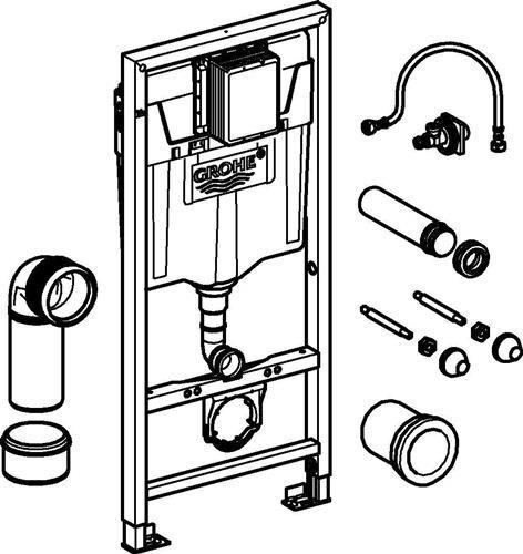 Produktbild Grohe WC-Element RAPID SL Spülkasten GD 2, Spülstromdrossel