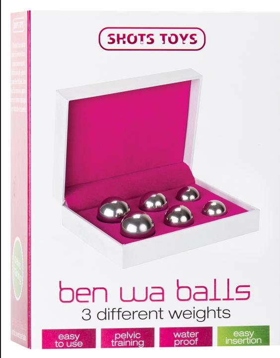 Produktbild Doc Johnson Ben Wa Balls Set Silber