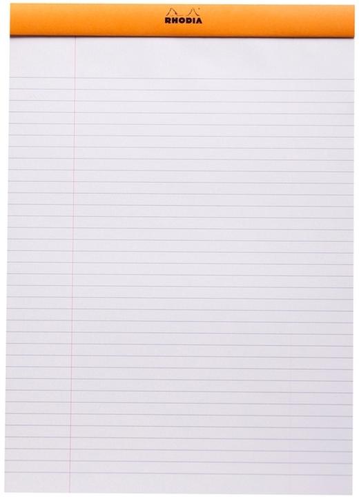 Image du produit Rhodia Blocs agrafés 80 g Basics (A4, À rayures, Couverture rigide)