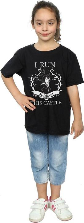 Image du produit Maleficent - T-shirt RUN THIS CASTLE - Fille (152, 158)
