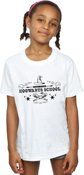 Immagine prodotto Hogwarts First Year Maglietta Ragazze (128)