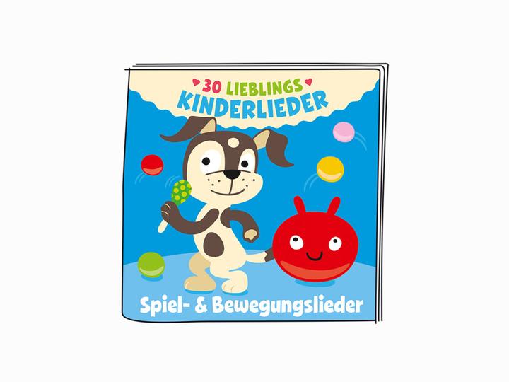 Actual product image Tonies 30 Favourite children's songs Game Motion songs (German)